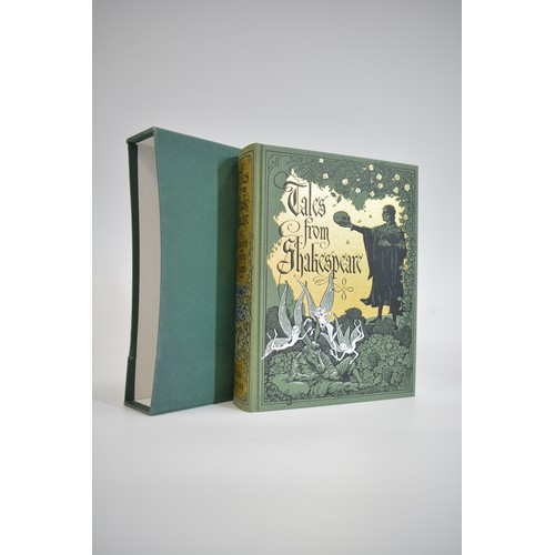 41 - Folio Society x3 books, Shakespeare's Life and World/Tales from Shakespeare with various illustratio... 