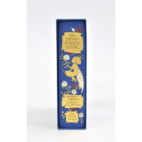 42 - The Folio Society 'The Blue Fairy Book' with illustrations by Charles Van Sandwyk, 2003 hard cover w... 