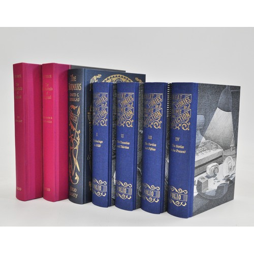 46 - The Folio Society Limited 4 volumes 'Great Stories of Crime and Detection' 2002 hardback with slipca... 