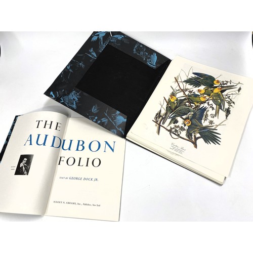 50 - The Audobon Folio -  First edition, Harry N. Abrams. New York. 1964.  Folio and Large Quarto. 32pp t... 