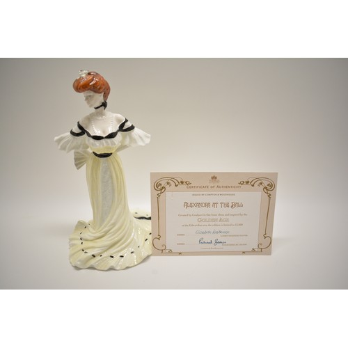 118 - x5 Coalport Limited Edition figurines from the Golden Age collection.   Beatrice at the Garden Party... 