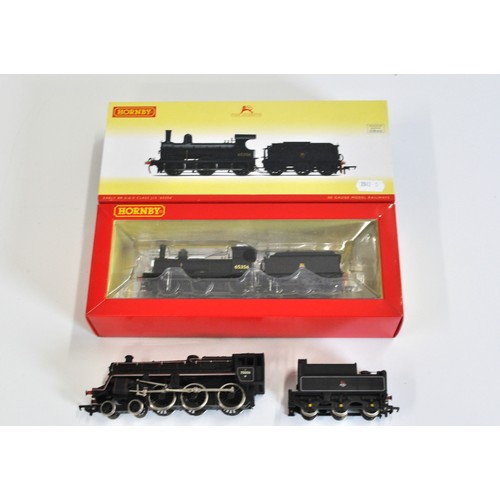 194 - OO Gauge trains - Hornby R3231, class J15, black, early crest, 65356 together with mainline 75006 Br... 