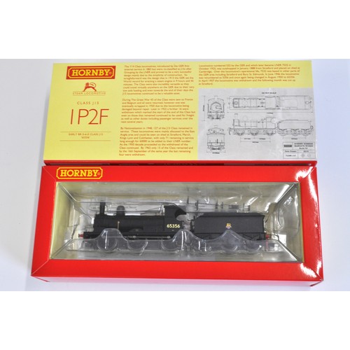 194 - OO Gauge trains - Hornby R3231, class J15, black, early crest, 65356 together with mainline 75006 Br... 