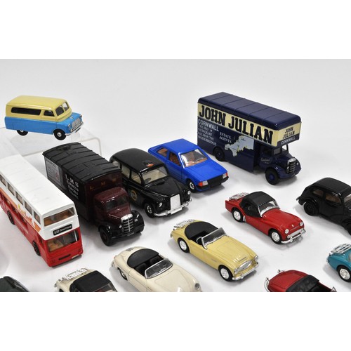 203 - Corgi die-cast vehicles to include Buses, classic cars, vans and taxis, Corgitronics Maestro, etc. x... 