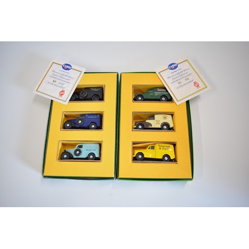 208 - A variety of boxed Corgi model sets to include Transport of the 30's, Rallying with Ford, Zephyr Rac... 