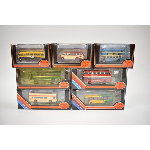 217 - x7 Exclusive First Edition coaches and buses to include Bedford SB Duple Vega Stevensons coach