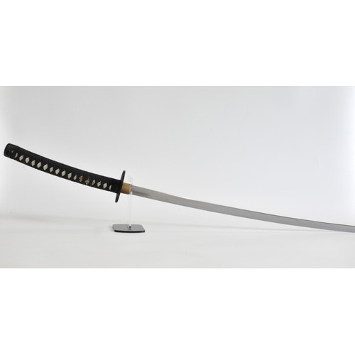 236 - x3 replica samurai sword with scabbards. AF.