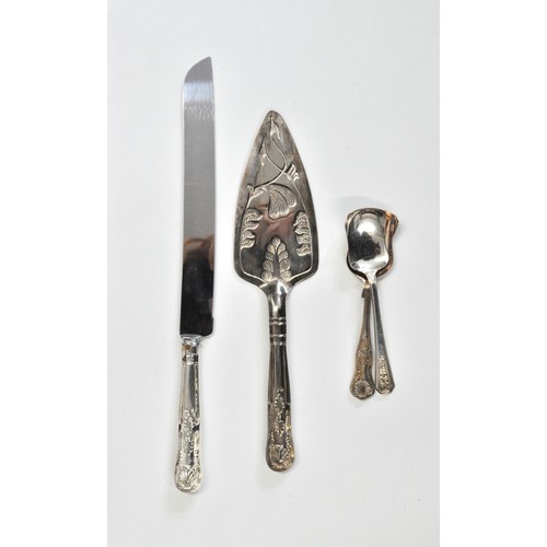 249 - Canteen of Cutlery by Arthur Price, England. 6 person setting, also with cake slicer, bread knife.