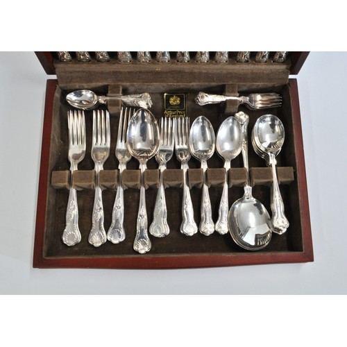 249 - Canteen of Cutlery by Arthur Price, England. 6 person setting, also with cake slicer, bread knife.