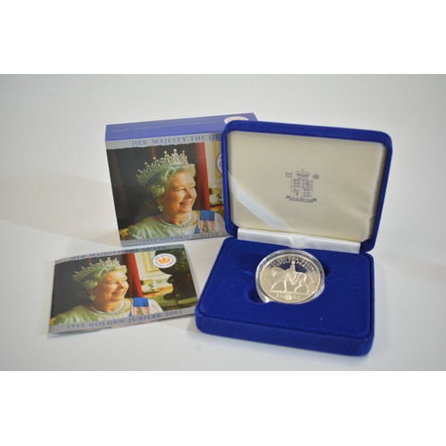 253 - Collection of various commemorative coins to include Diana silver proof Memorial coin/1952 Golden Ju... 