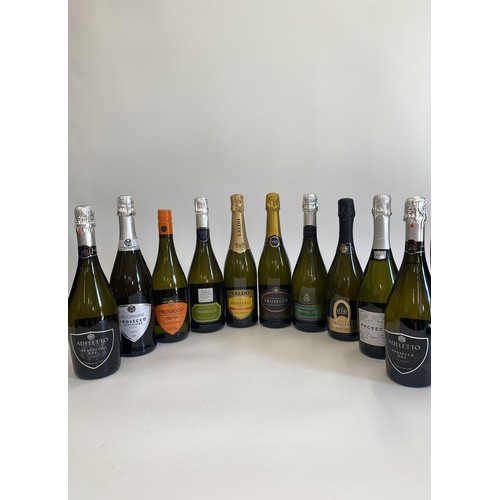 157 - x10 bottles (750ml)  of Prosecco