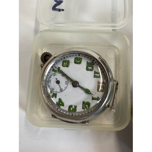 297A - Mixed watch related items for spares and repairs – dials marked  A Lange & Sohne, Titoni Air Master ... 