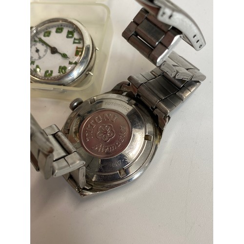 297A - Mixed watch related items for spares and repairs – dials marked  A Lange & Sohne, Titoni Air Master ... 