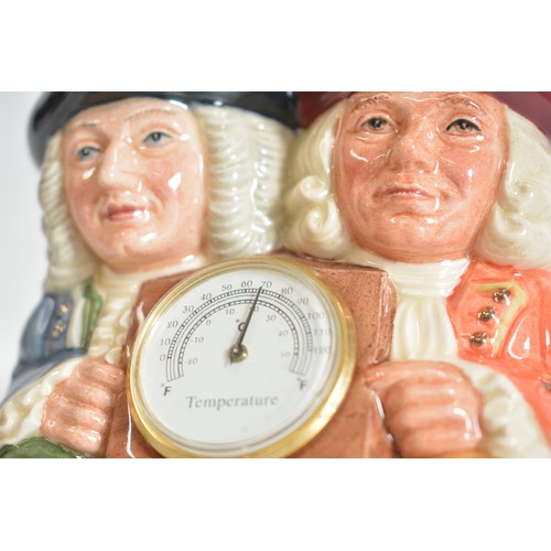 15 - Royal Doulton Celsius & Fahrenheit D7143 with certificate no.0239, and a Royal Doulton Mr Pickwick t... 