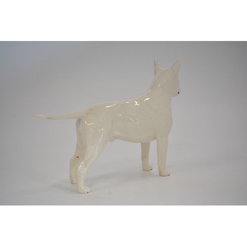 25 - Beswick Romany Rhinestone Bull Terrier figure. AF.