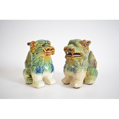 36 - A group of ceramic Foo dogs