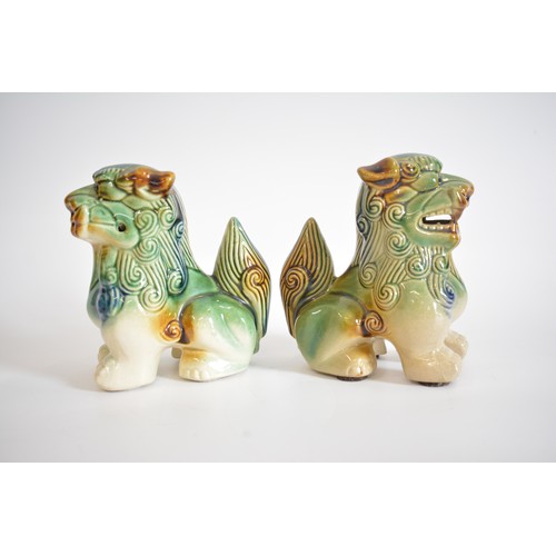 36 - A group of ceramic Foo dogs