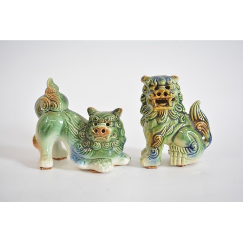 36 - A group of ceramic Foo dogs