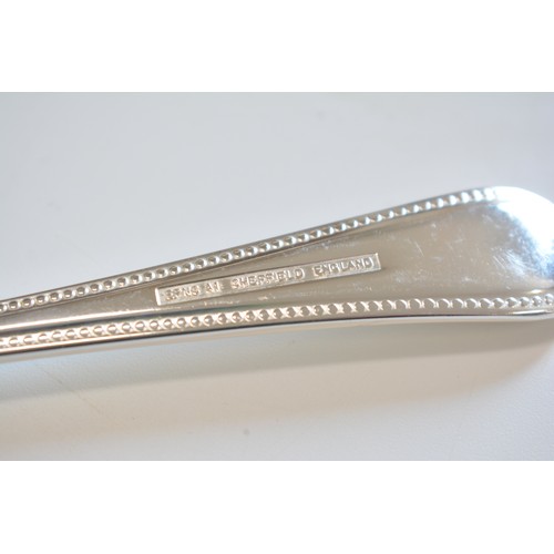 70 - 60 piece Sheffield Cutlery canteen with beaded design.