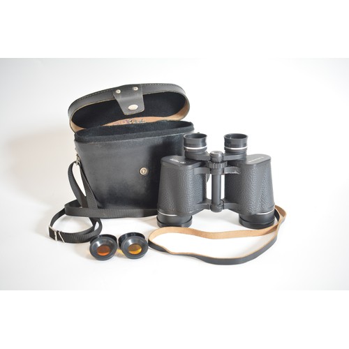 81 - Tento/USSR, 12x40 binoculars in case