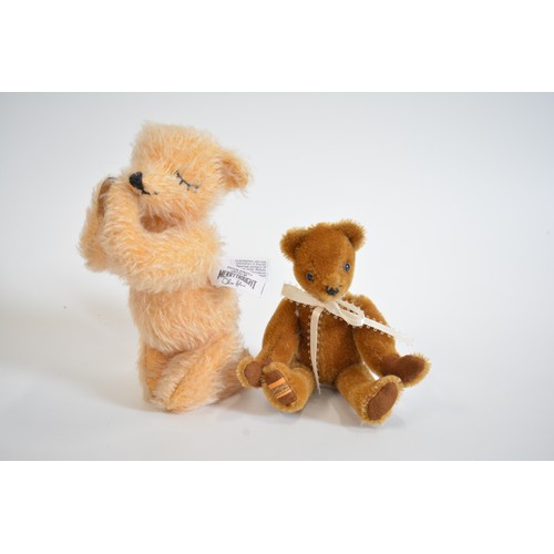 105 - A large quantity of teddy bears to include  'Russ' Margaux mohair bear and Lou Lou Bear with certifi... 