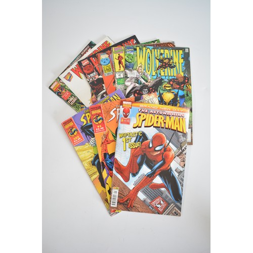 124 - A bundle of comic magazine to include Marvel, DC and Top Cow