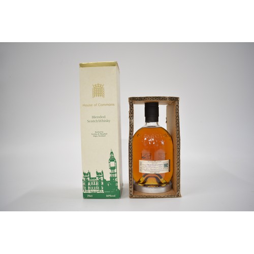 139 - One Boxed House of Commons Blended whisky Bottled by Gordon&MacPhail, 70cl, 40%, 1990s. One Boxed 70... 