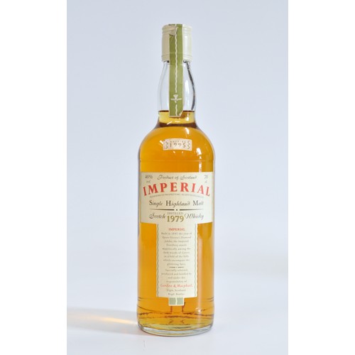 143 - One Bottle of Imperial Single Highland Malt Distilled 1979, Bottled 1995. 70cl, 40%.