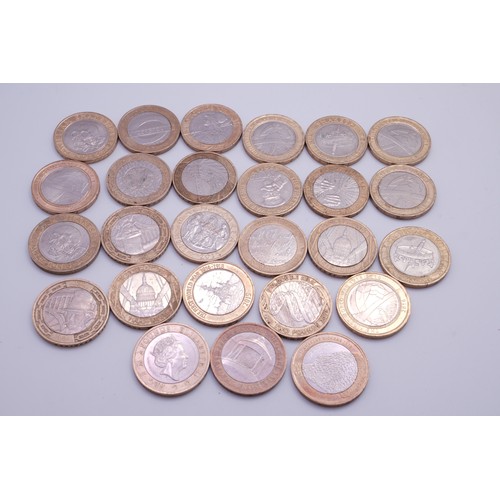 170 - A quantity of £2 coins to include Magna Carta, William Shakespeare, Robert Burns, Macbeth Rose etc. ... 