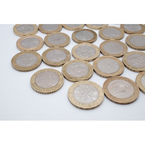 170 - A quantity of £2 coins to include Magna Carta, William Shakespeare, Robert Burns, Macbeth Rose etc. ... 