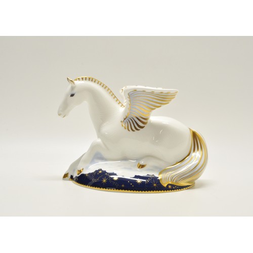 28 - Royal Crown Derby 'Pegasus' limited edition no.154 of 1750, paperweight , this being the first of a ... 