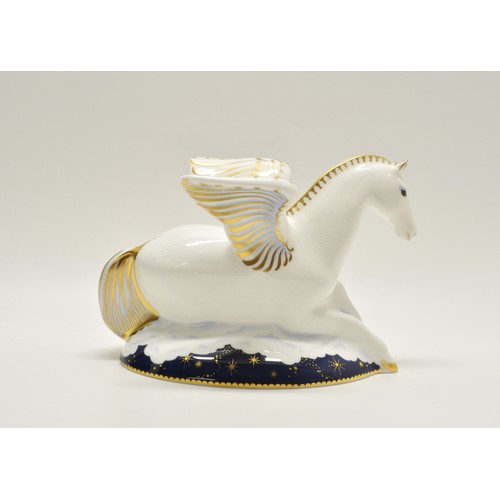 28 - Royal Crown Derby 'Pegasus' limited edition no.154 of 1750, paperweight , this being the first of a ... 