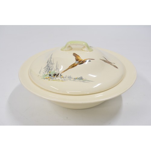 55 - Royal Doulton 'The Coppice' Dinnerware items consisting plates, pair of lidded bowls, platter, gravy... 