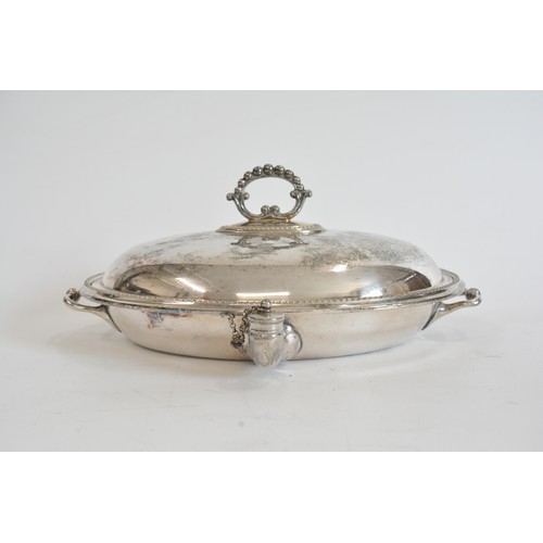 64 - Antique silver/plateware items to include renowned makers James Dixon, Walker & Hall, Barker Ellis e... 