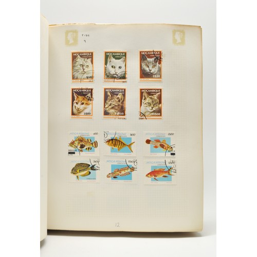 66 - Stamp Album containing various stamps from all over the World