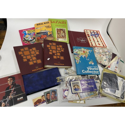 71 - Selection of 1st Day covers also including a quantity of stamps & albums, loose stamps some of which... 