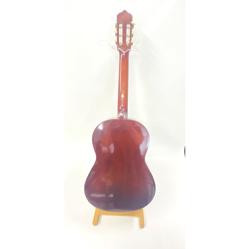 221 - Acoustic Guitar - Geisha by Rosetti Model no. 9644, String required, with carry case.