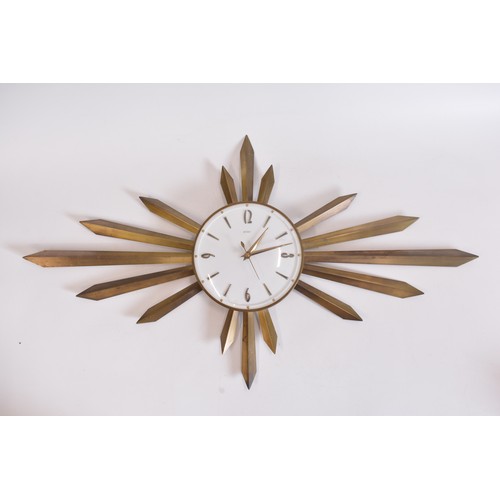 226 - Metamec Retro Starburst Wall Clock