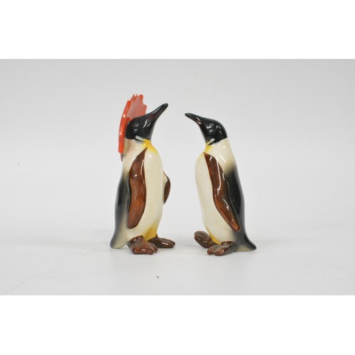 19 - Beswick Penguins , from 1950's, height approx. height 11 cms