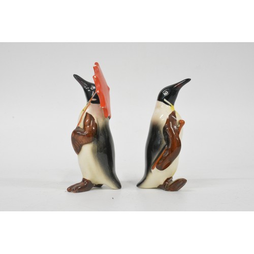 19 - Beswick Penguins , from 1950's, height approx. height 11 cms