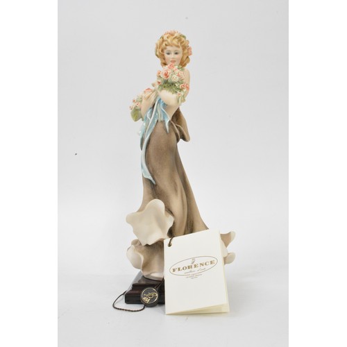 48 - Two Giuseppe Armani figurines, Aurora model no. 1813F and Scent of the Rose no 1866C, boxed. height ... 