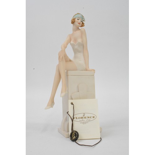 49 - Two Giuseppe Armani figurines, Aurora model no. 1813F and The Rose no.1906F, boxed.