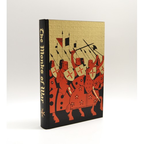 104 - The Folio Society x 4 hardback books with slip covers to include The Black Death, The Monks of War, ... 