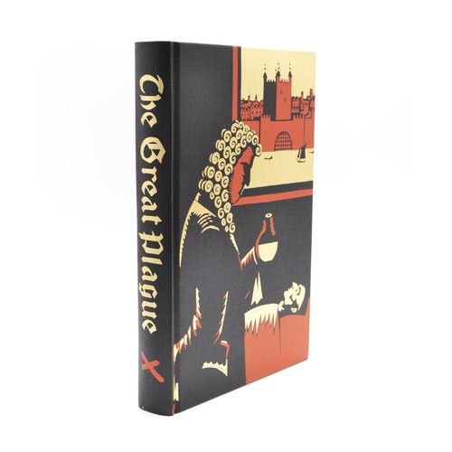 105 - Folio Society Books x 3 to include The Great Plague of London 2001, The Spanish Inquisition 1998 and... 