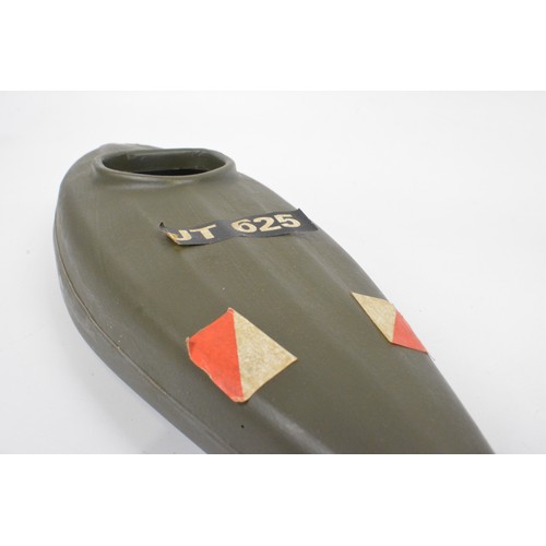 155 - Two Cherilea Big 12 series 'commando' kayaks, one with box, to suit model figures up to 30cms [which... 