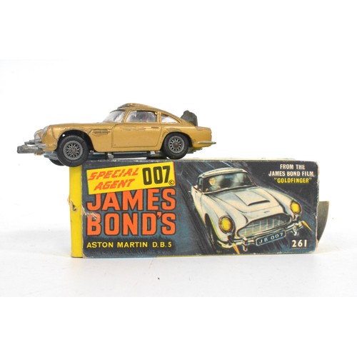 164 - James Bond Aston Martin DB5,  with 2 figurines, boxed 1965