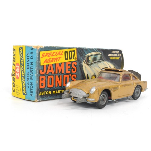 164 - James Bond Aston Martin DB5,  with 2 figurines, boxed 1965