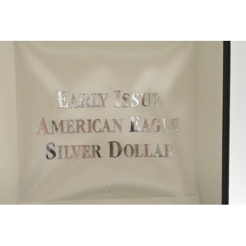 229 - 2020 Early Issue San Francisco Mint Proof American Eagle 1oz Silver Dollar, with box and certificate