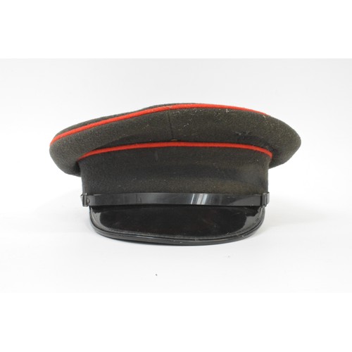 243 - Royal Engineers officers hat, Scottish Clan Macgregor badge, Devon and Cornwall Constabulary badge