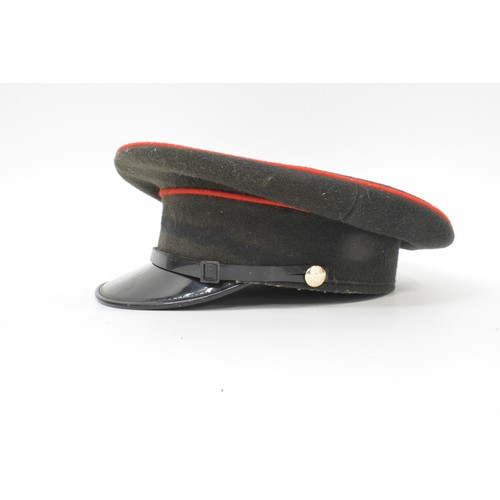 243 - Royal Engineers officers hat, Scottish Clan Macgregor badge, Devon and Cornwall Constabulary badge